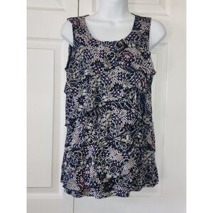 Christopher & Banks Navey blouse